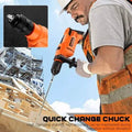 TACKLIFE 900W Corded Drill with 3000RPM Variable Speed PID05A by DailySale