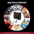 TACKLIFE Car Tire Inflator 12V DC Portable Air Compressor with 3 LED Lights by DailySale
