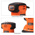 Tacklife Classic Mouse Detail Sander With 12 Pieces Sandpapers by DailySale