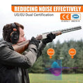 TACKLIFE Ear Muffs, SNR 34 dB Hearing Protection HNRE1 by DailySale