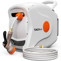 TACKLIFE Garden Retractable Hose Reel 82+8 FT 5/8'' Wall Mounted by DailySale