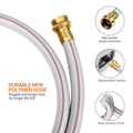 TACKLIFE Garden Retractable Hose Reel 82+8 FT 5/8'' Wall Mounted by DailySale