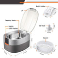 Tacklife Muc03 Ultrasonic Cleaning Machine by DailySale