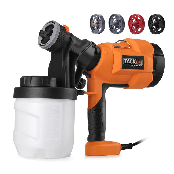 TACKLIFE Paint Sprayer, High Power HVLP Home Electric Paint Gun by DailySale