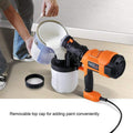 TACKLIFE Paint Sprayer, High Power HVLP Home Electric Paint Gun by DailySale