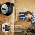 Tacklife Retractable Extension Cord, 65FT+4.5 Extension Cord Reel by DailySale