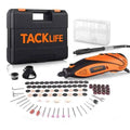 Tacklife Rotary Tool Kit with Upgraded MultiPro Keyless Chuck RTD35ACL by DailySale