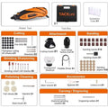 Tacklife Rotary Tool Kit with Upgraded MultiPro Keyless Chuck RTD35ACL by DailySale
