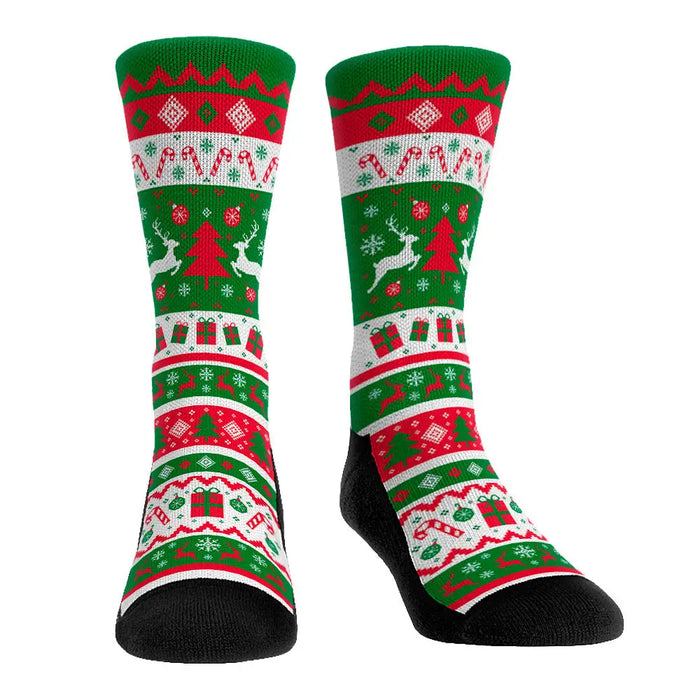 Tacky Sweater Socks (Forest) by Rock 'Em Socks