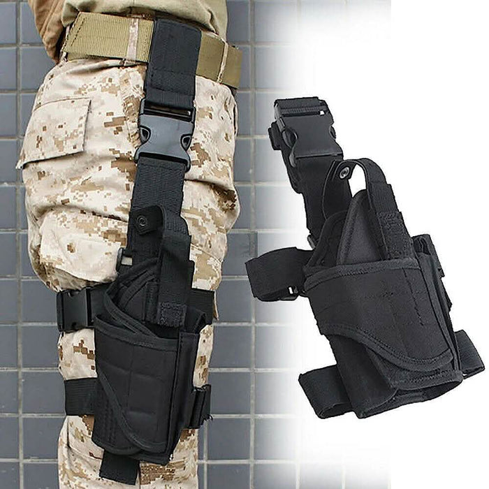 Tactical Pistol Adjustable Gun Drop Leg Thigh Holster Pouch Holder Bag by DailySale