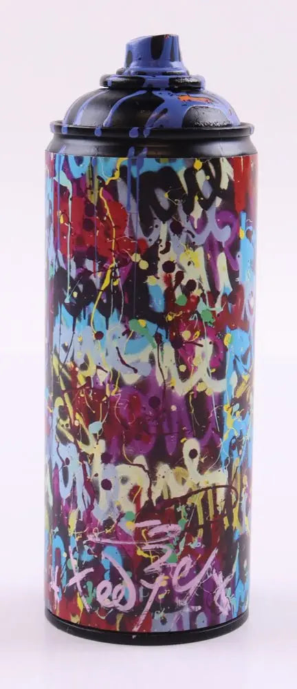 Tadas Zaicikas (TedyZet) 2023 "CAN_Love is Power #4A" Spray Paint Can Original Art Piece (Zaicikas) by Price Is Right Miami