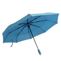 TAHARI® Automatic Open & Close Compact Travel Umbrella With Contour Handle by DailySale