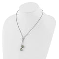 Tahitian Black Pearl Necklace by Fine Color Jewels