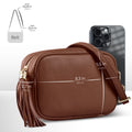 Italian Full-Grain Leather Crossbody Bag | Parma by TAKEASY