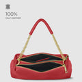 Italian Full-Grain Leather Crossbody Bag | Milano by TAKEASY