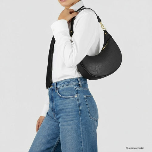 Italian Full-Grain Leather Shoulder Bag | Verona by TAKEASY