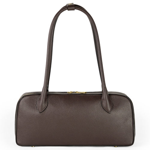 Italian Full-Grain Leather Shoulder Bag | Lecco by TAKEASY