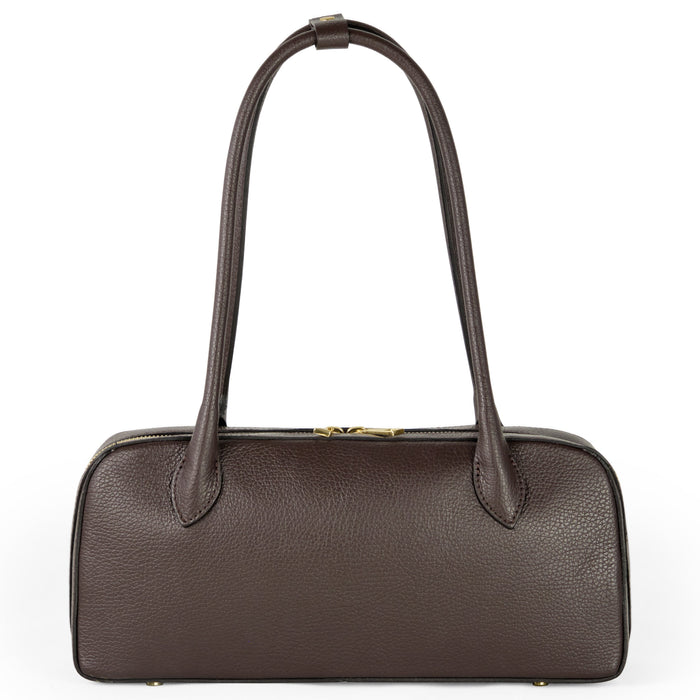 Italian Full-Grain Leather Shoulder Bag | Lecco by TAKEASY