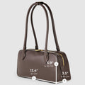 Italian Full-Grain Leather Shoulder Bag | Lecco by TAKEASY