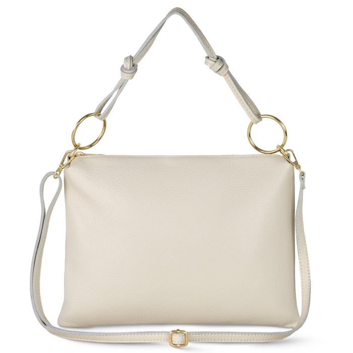 Italian Full-Grain Leather Shoulder Bag | Livorno by TAKEASY