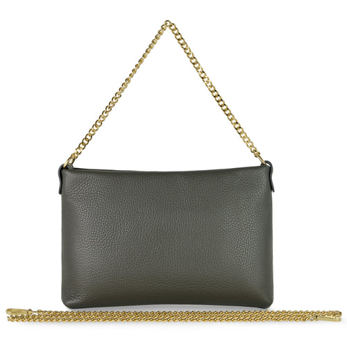 Italian Full-Grain Leather Crossbody Bag | Mantova by TAKEASY