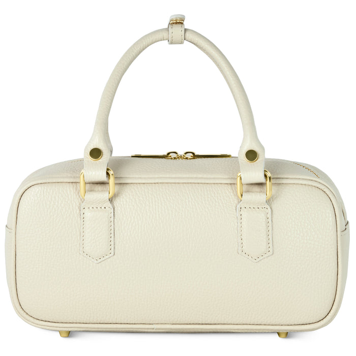Italian Full-Grain Leather Top-Handle Bag | Venezia by TAKEASY