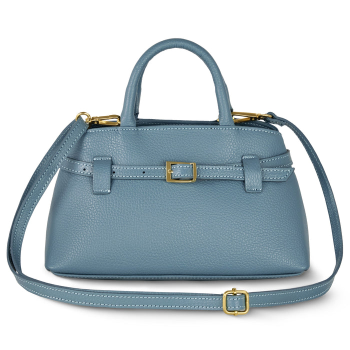 Italian Full-Grain Leather Top-Handle Bag | Cervia by TAKEASY