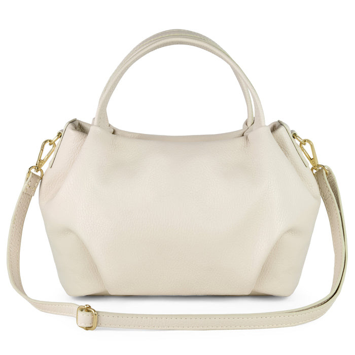 Italian Full-Grain Leather Top-Handle Bag | Lucca by TAKEASY