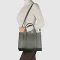 Italian Full-Grain Leather Tote Bag | Monza by TAKEASY