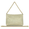 Italian Genuine Basketweave-Embossed Suede Crossbody Bag | Bergamo