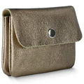 Italian Genuine Metallic Suede Wallet | Assisi by TAKEASY