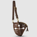 Italian Genuine Suede Crossbody Bag | Genova by TAKEASY