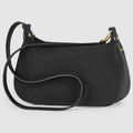 Italian Genuine Suede & Full-Grain Leather Crossbody Bag | Cremona by TAKEASY