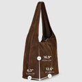 Italian Genuine Suede Hobo Bag | Palermo by TAKEASY