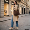 Italian Genuine Suede Hobo Bag | Palermo by TAKEASY