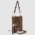 Italian Genuine Suede Shoulder Bag | Modena by TAKEASY