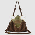 Italian Genuine Suede Shoulder Bag | Modena by TAKEASY