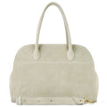 Italian Genuine Suede Top-Handle Bag | Cuneo by TAKEASY