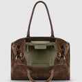 Italian Genuine Suede Top-Handle Bag | Cuneo by TAKEASY
