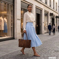 Italian Genuine Suede & Full-Grain Leather Tote Bag | Bologna by TAKEASY