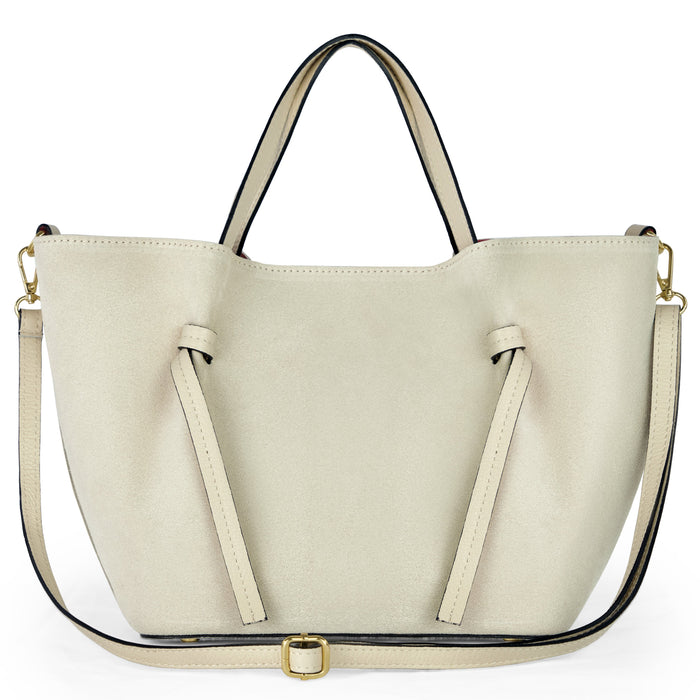 Italian Genuine Suede Tote Bag | Rovigo by TAKEASY
