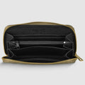 Italian Genuine Woven-Embossed Metallic Suede Wallet | Trento by TAKEASY