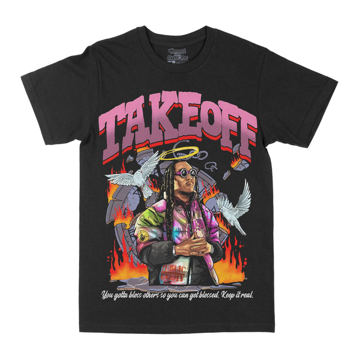 Takeoff "Keep It Real" Graphic Tee by Obsessed with graphic tees