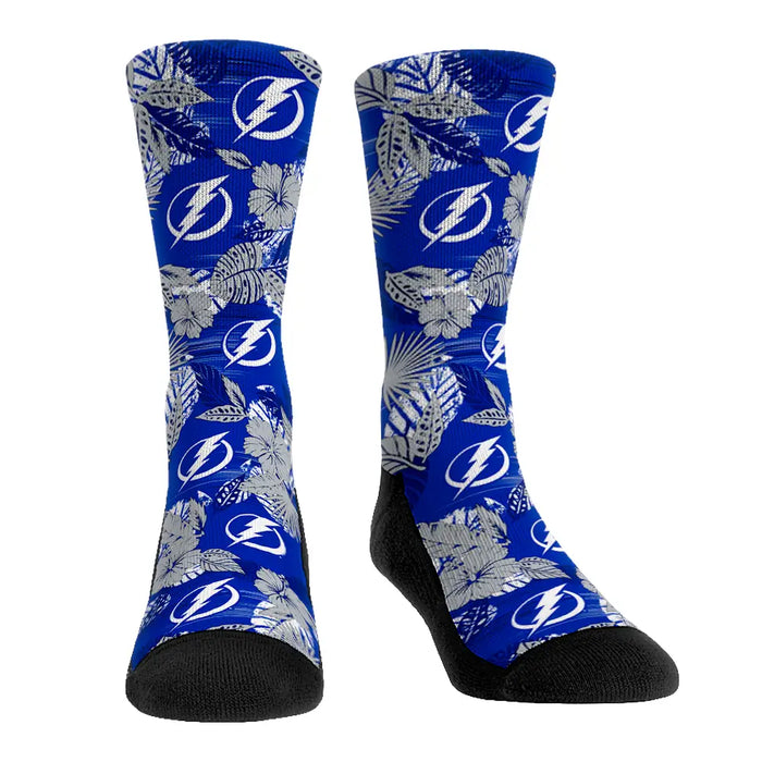 Tampa Bay Lightning - Floral by Rock 'Em Socks