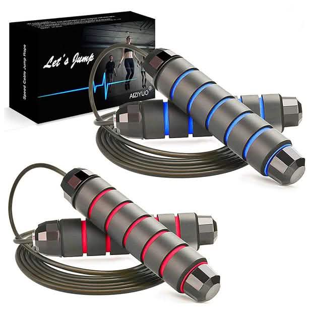 Tangle-Free Skipping Rope with Ball Bearings by DailySale