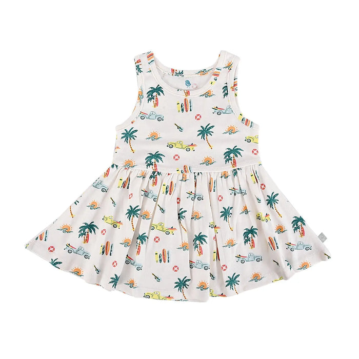 tank twirl dress | beach vibes by Finn + Emma