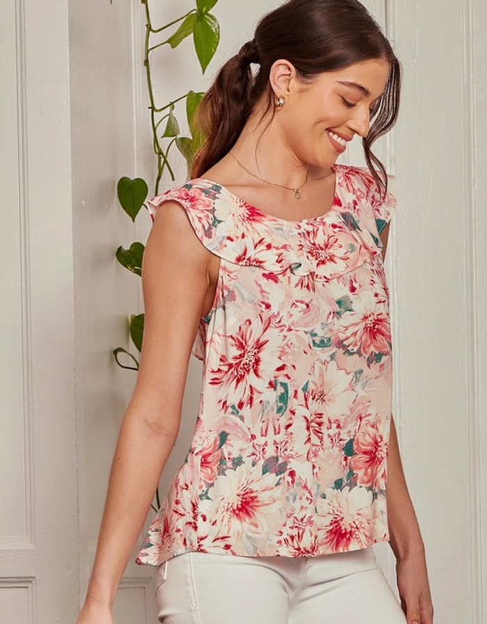 Spring Time Love Tank by Boutique 23