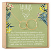 Taurus Zodiac Gift Necklace