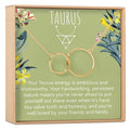 Taurus Zodiac Gift Necklace by Dear Ava
