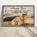 Amazing Grace Family Sign II by Tailored Canvases